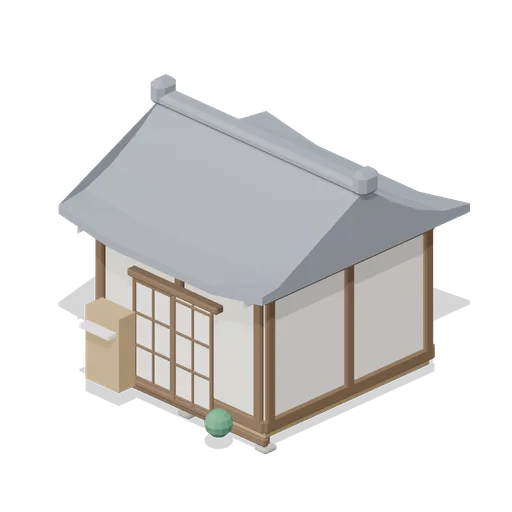Herbalist Shop (Feudal Japan Castle Town)