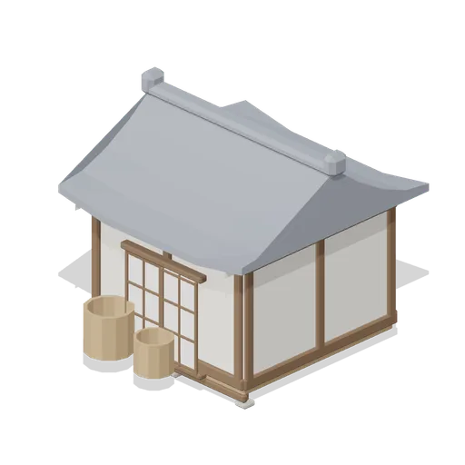 Cooper Shop (Feudal Japan Castle Town)
