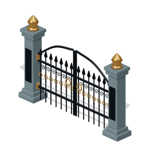 Twin-leaf moon gate (Hollowwick Halloween)