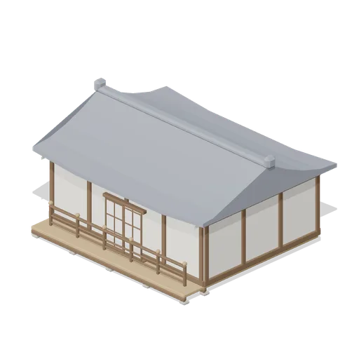 Guild Meeting Hall (Feudal Japan Castle Town)