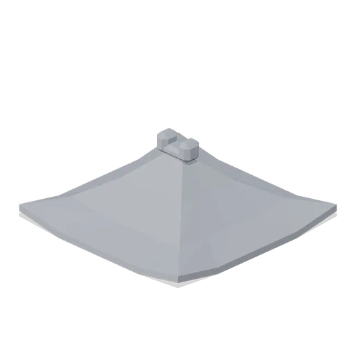 Tile Roof Hip (Feudal Japan Castle Town)