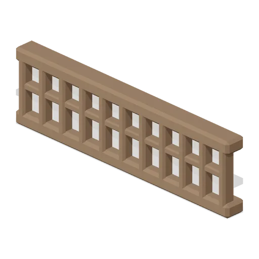 Paper Transom (Feudal Japan Castle Town)