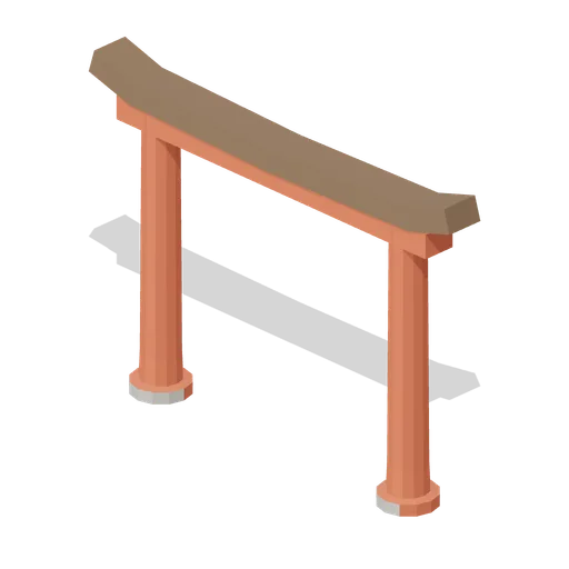 Torii Gate (Feudal Japan Castle Town)