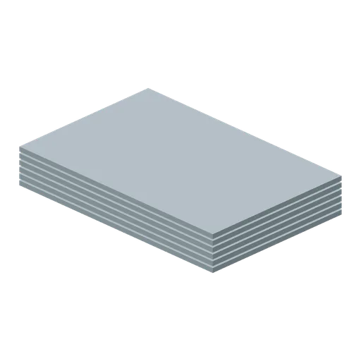 Stacked metal sheet (Factory Conveyor Network)