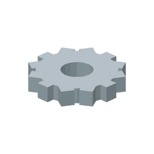 Machined spur gear (Factory Conveyor Network)