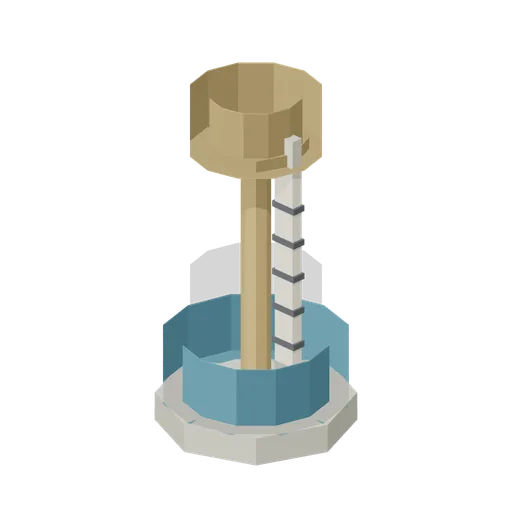 Tidal water clock