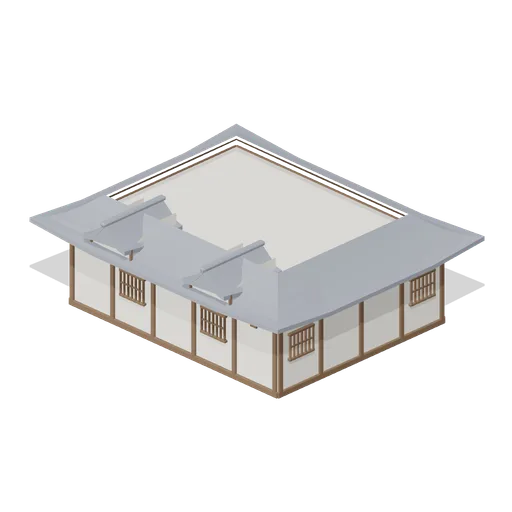 Keep Tier 2 (Feudal Japan Castle Town)