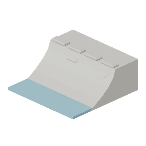 Moat Edge Straight (Feudal Japan Castle Town)