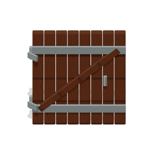Timber Garden Gate (Rural Scavenging Settlements)