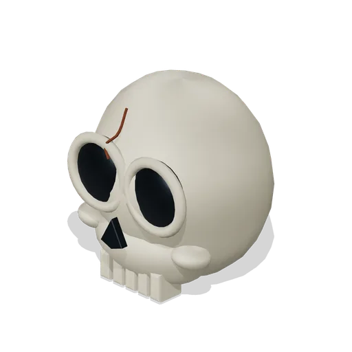 Weathered ivory skull (Hollowwick Halloween)