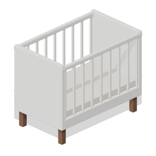 Slatted cot (Haunted House and Ghost Hunting Kit)