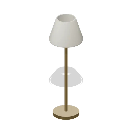 Standing floor lamp (Haunted House and Ghost Hunting Kit)
