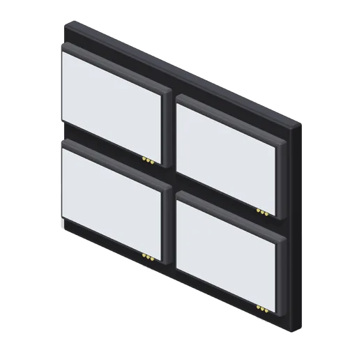 Monitor Wall (Haunted House and Ghost Hunting Kit)