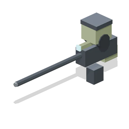 Long Rifle Arm (Mech Robots and Battle Hangar)