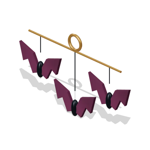 Hanging bat mobile (Hollowwick Halloween)