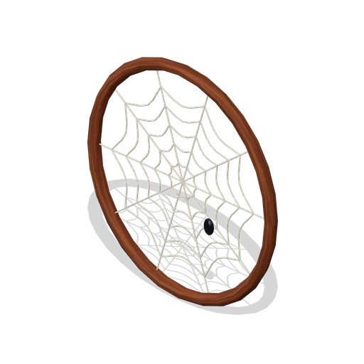 Round cobweb frame (Hollowwick Halloween)