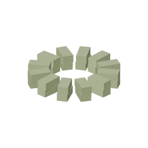 Sandbag Ring (Mech Robots and Battle Hangar)