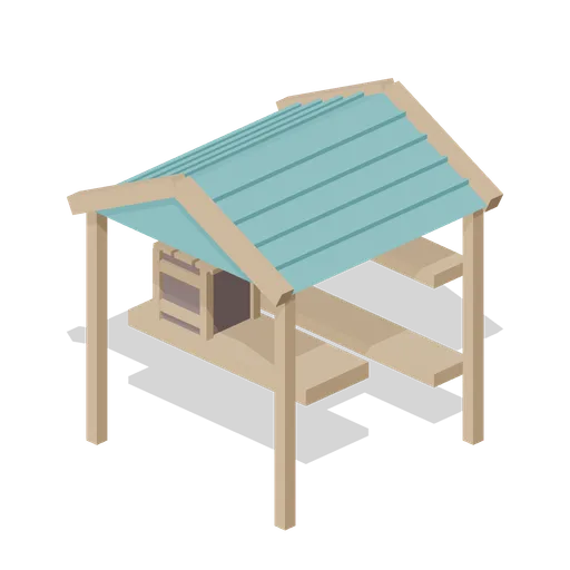 Meadow Courier Parcel Market Awning