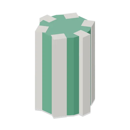 Chip Stack (Green) (Casino Floor and Back Rooms)