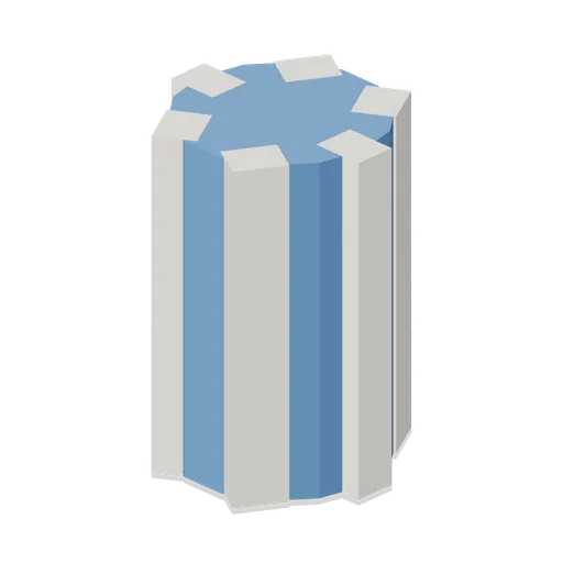 Chip Stack (Blue) (Casino Floor and Back Rooms)
