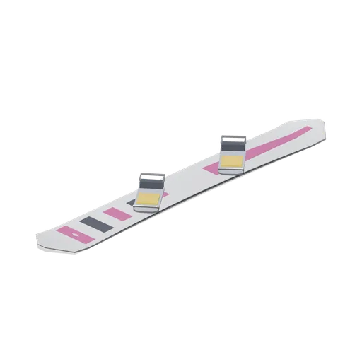 Alpine race board with plate bindings (Snowboard Gear and Freestyle Riders)