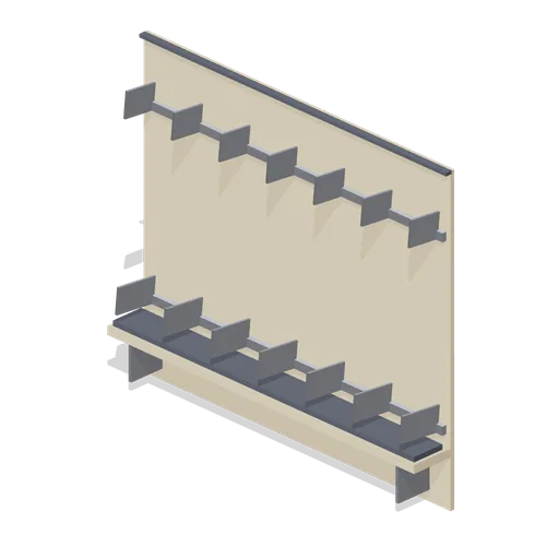 Wall board rack (Snowboard Gear and Freestyle Riders)