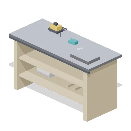 Wax bench with iron (Snowboard Gear and Freestyle Riders)