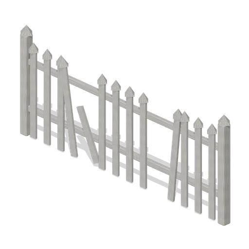 Picket Fence Run (Halloween Slasher Street)