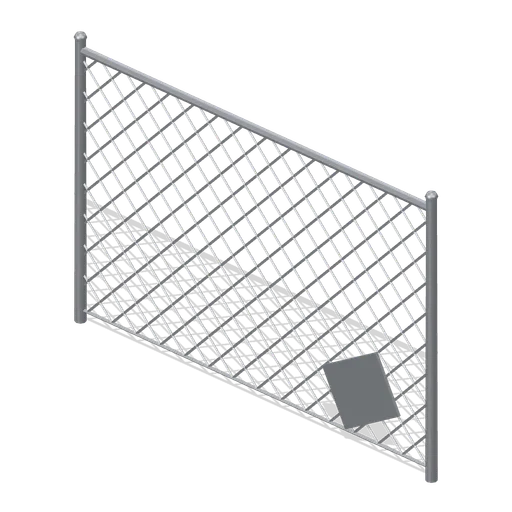 Chain Link Fence Bay (Halloween Slasher Street)