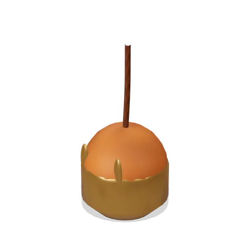 Caramel-dipped apple (Hollowwick Halloween)