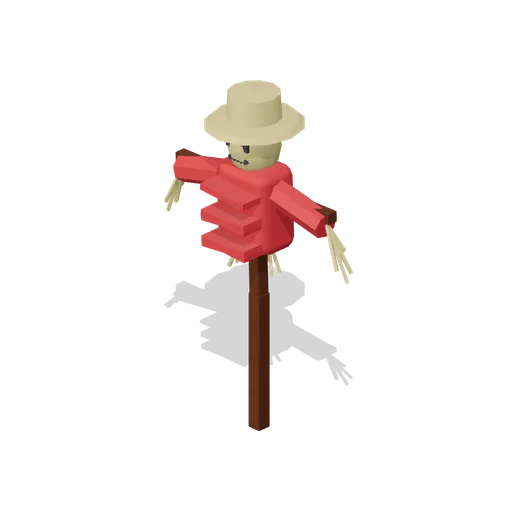Scarecrow On Post (Halloween Slasher Street)