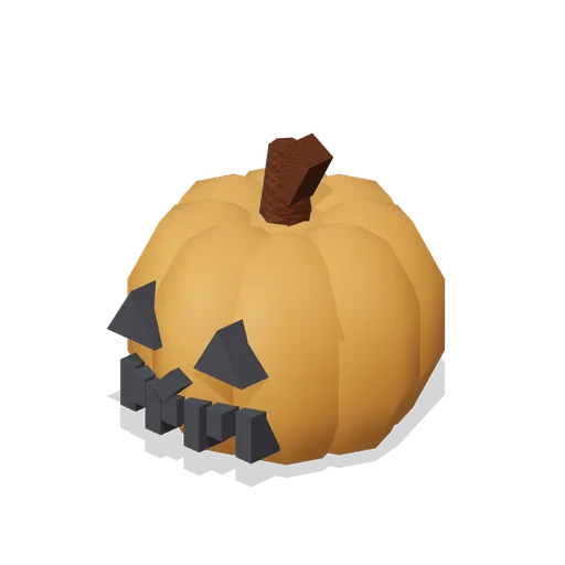 Jack-o-Lantern Grin Unlit (Halloween Slasher Street)