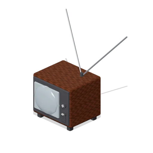 CRT Television (Halloween Slasher Street)