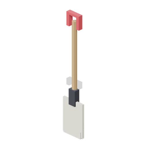 Garden spade (Lawn Mowing Simulator Kit)