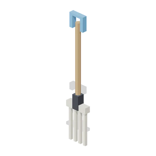 Garden fork (Lawn Mowing Simulator Kit)
