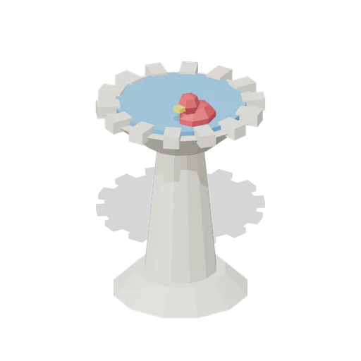 Bird bath (Lawn Mowing Simulator Kit)