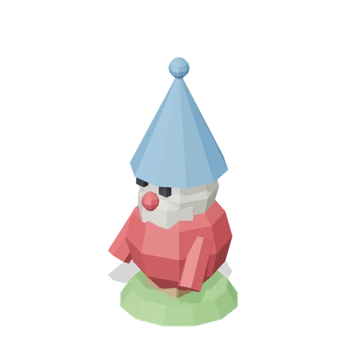 Garden gnome with a blue hat (Lawn Mowing Simulator Kit)