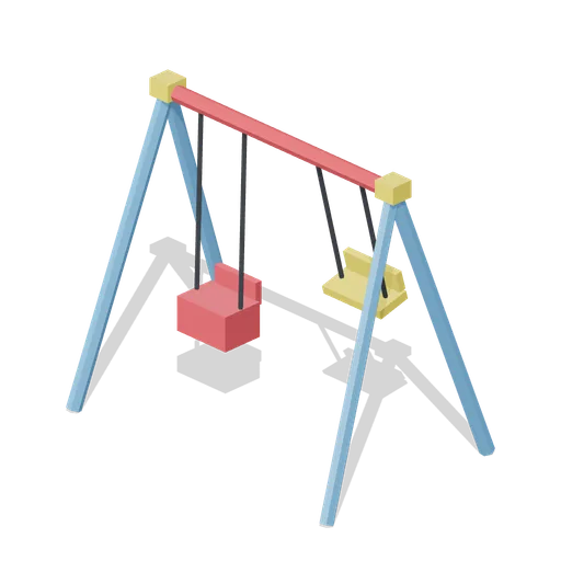 Kids swing set (Lawn Mowing Simulator Kit)