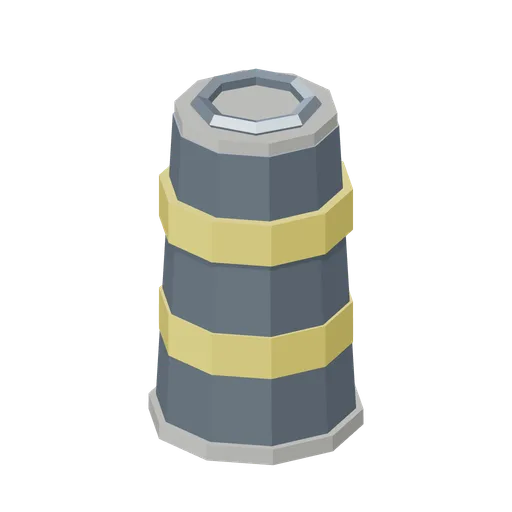 Road Barrel Blue (Wipe Day Survival Island)