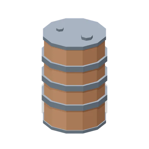 Rusted Oil Barrel (Wipe Day Survival Island)