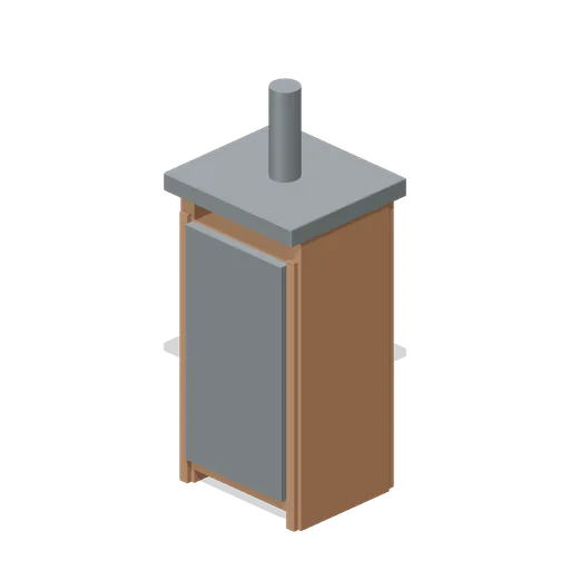 Brick Smoke Cabinet (Survival Food and Preservation)