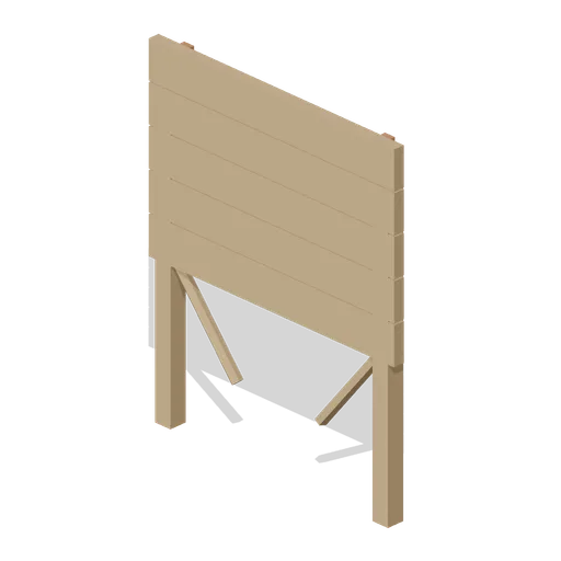 Wooden Sign Board (Wipe Day Survival Island)