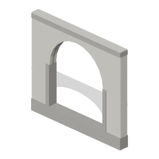 Arched Passage Bay (Tactical Shooter Hill Town)