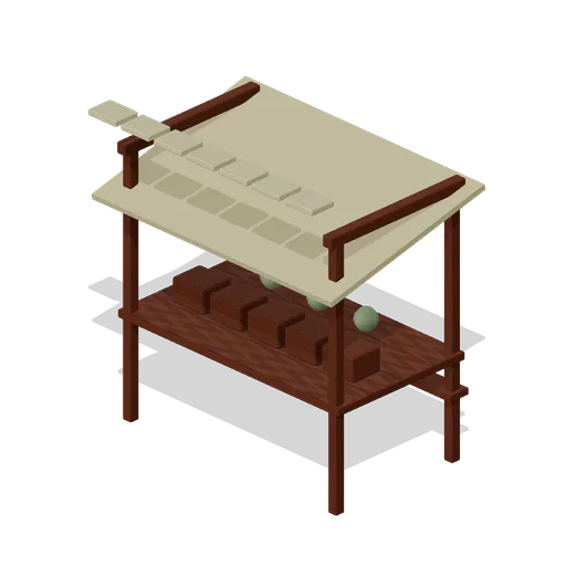 Market Awning Stall (Tactical Shooter Hill Town)