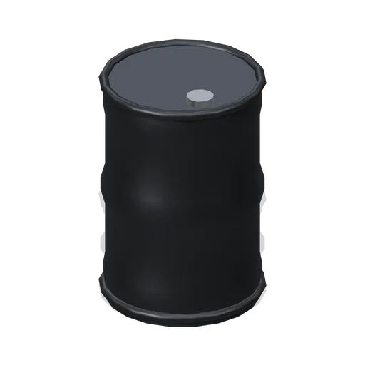 Steel Oil Drum (Tactical Shooter Hill Town)