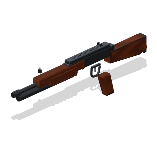 Pump Action Shotgun (Tactical Shooter Hill Town)