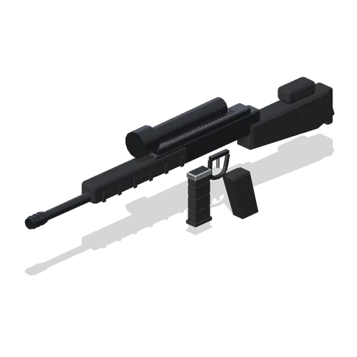 Marksman Rifle (Tactical Shooter Hill Town)