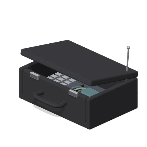 Objective Device Case (Tactical Shooter Hill Town)