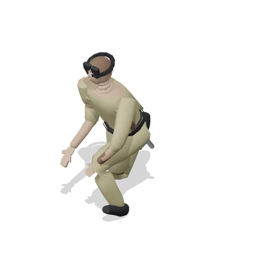 Field Engineer Planting Pose (Tactical Shooter Hill Town)