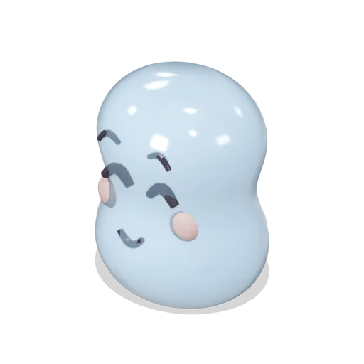 Pebble Jelly Character Stretched (Jelly Friends Playroom)